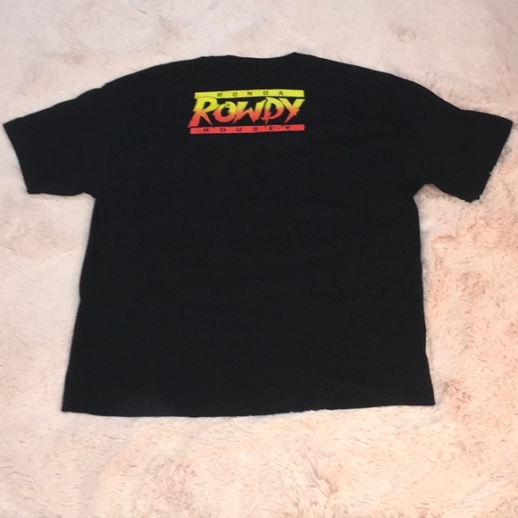 Ronda Rowdy Rousey ‘Baddest On The Planet’ WWE T-Shirt. - Picture 4 of 8